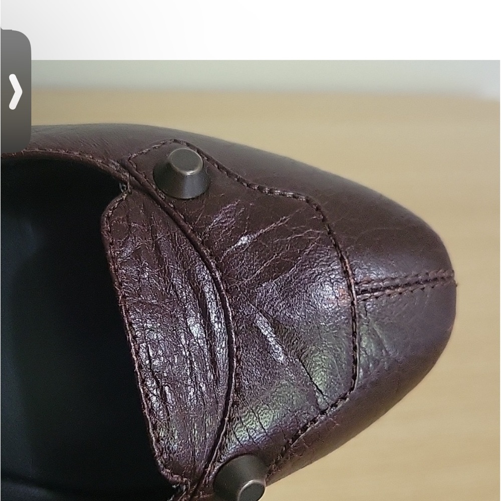 Balenciaga flats brown EUC - Picture 8 of 10